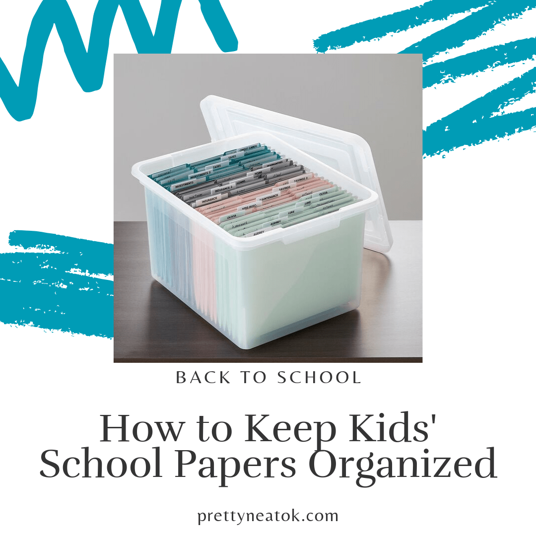 How to Organize Kid's School Papers