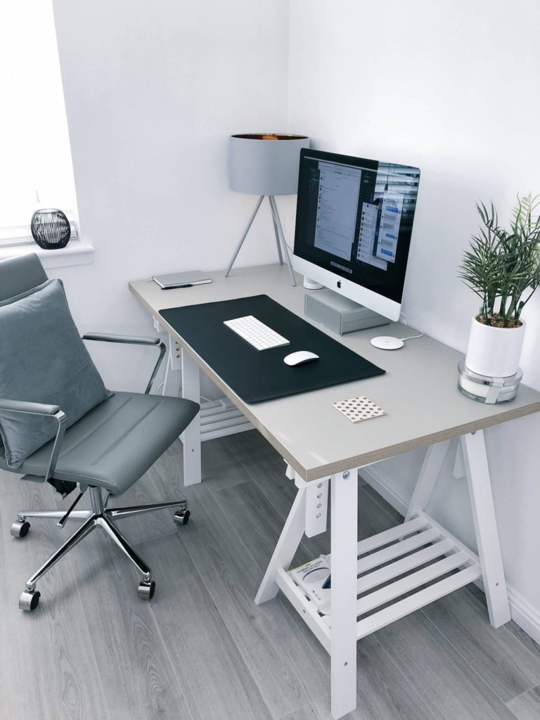 organized office desk in Oklahoma city