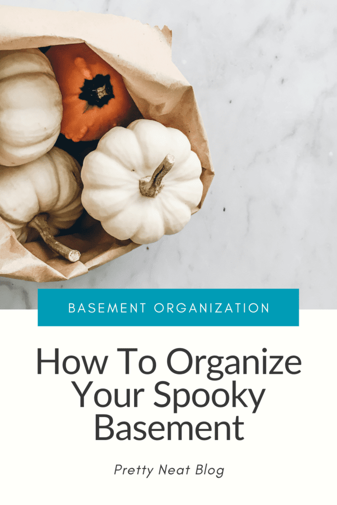 how to organize your basement