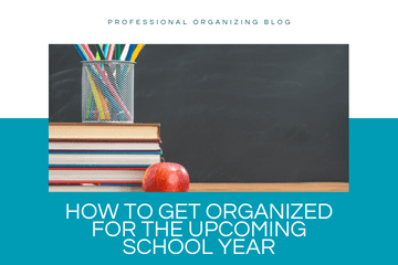 how to organize for the new school year