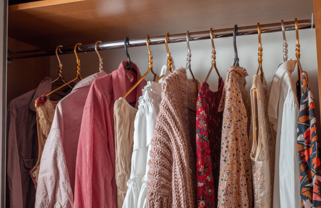 pretty-neat-oklahoma-city-declutter-your-home-organized-closet-with-womens-blouses