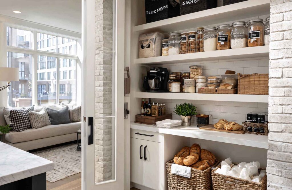 pretty-neat-edmond-ok-how-organization-transforms-daily-life-pantry-in-kitchen-neatly-organized-shelves-decluttering-professional-home-organizing